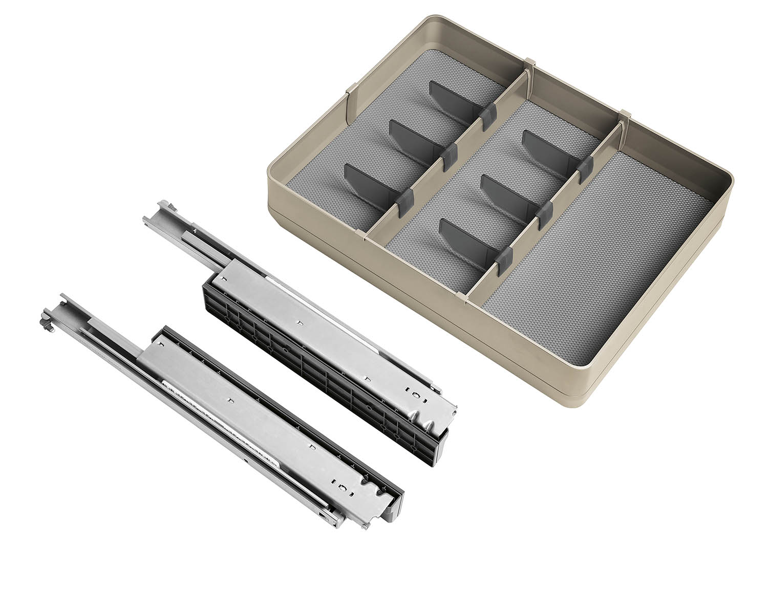 kitchen matt grey tall pantry unit