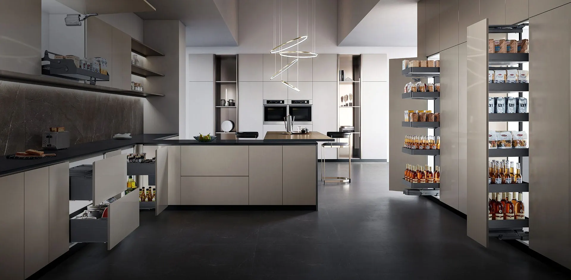 modern modular kitchen accessories